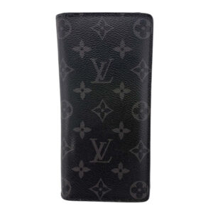 LOUIS VUITTON Bifold Wallet M61697 Monogram Eclipse black Monogram Eclipse Portefeuille Brazza | Luna Bags