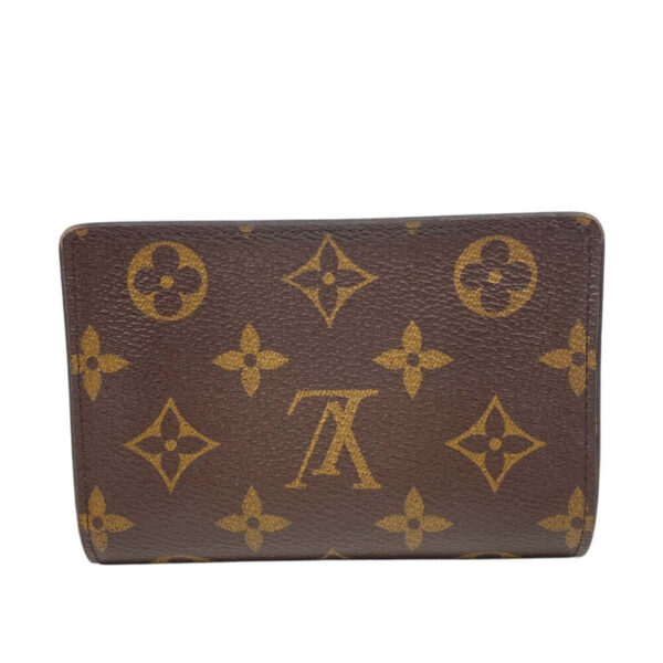 LOUIS VUITTON Bifold Wallet M69432 leather Brown Portefeuille Monogram reverse Juliet Women Used | Luna Bags