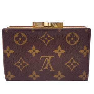 LOUIS VUITTON Bifold Wallet M61674 leather Brown Monogram Viennois Made in USA | Luna Bags