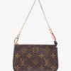 Louis Vuitton Pochette Accessories Monogram Coated Canvas Mini | Luna Bags - Image 8