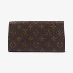 Louis Vuitton Sarah Wallet Monogram Coated Canvas | Luna Bags