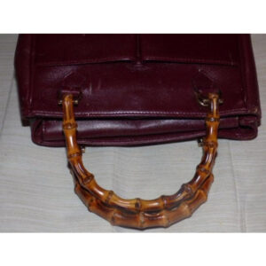 Gucci Sale Pursesdesigner Purses Burgundy Leather With Bamboo Handles Satchel | Luna Bags