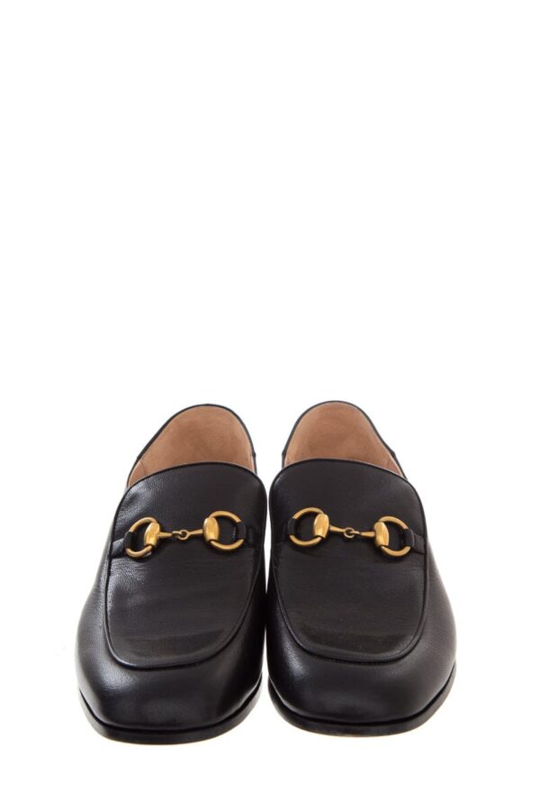Gucci Black Horsebit & Rhinestone Detail Loafers SZ 41.5 | Luna Bags