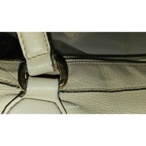 Gucci Soho Ivory Leather Satchel with XL Tassel & Strap | Luna Bags