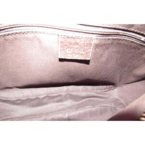 Gucci Guccissima Print Canvas Leather Brown W Red Green Strap | Luna Bags