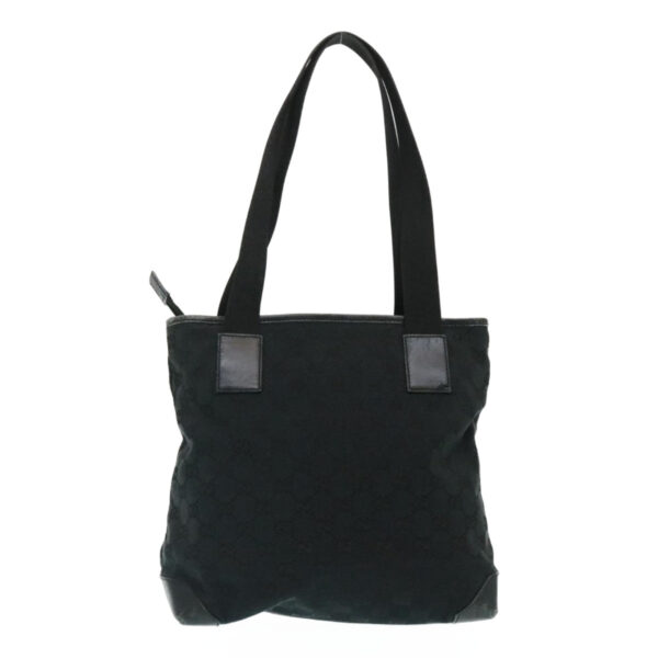 GUCCI GG Canvas Tote Bag Black  ac596 | Luna Bags