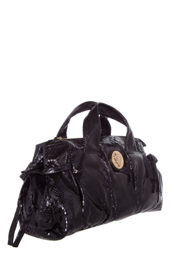 Gucci Hysteria Black Snakeskin Handbag | Luna Bags
