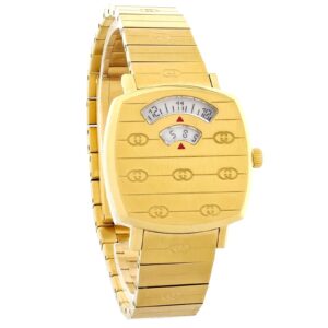 Gucci Women's Grip Gold Stnlss Stl Swiss | Luna Bags