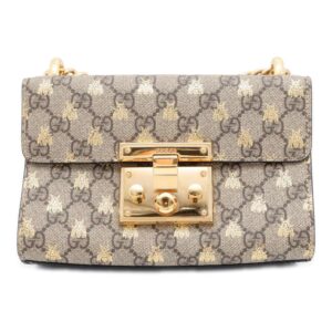 Gucci Gg Supreme Padlock Chainshoulder | Luna Bags