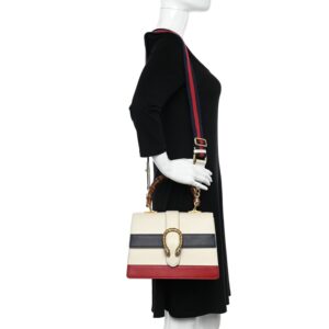 Gucci Calfskin Bamboo Web Medium | Luna Bags