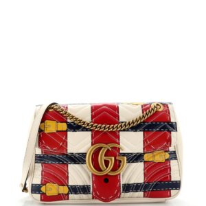 Gucci Gg Marmont Flap Bag Trompe L'Oeil | Luna Bags