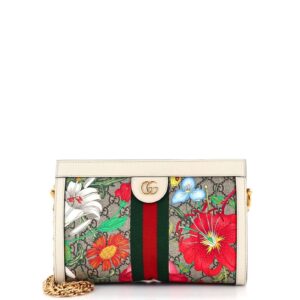 Gucci Ophidia Chain Shoulder Bag Flora | Luna Bags