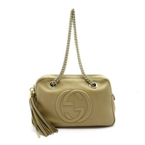 Gucci Soho Chaintote Bag Leather | Luna Bags