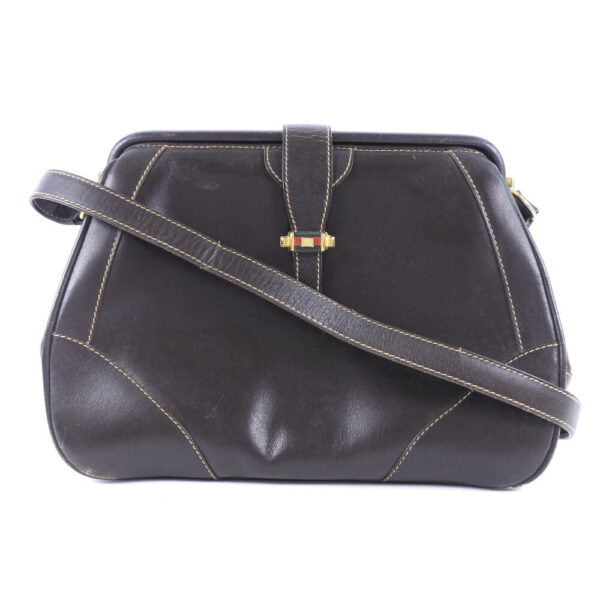 Gucci Shoulder Bag Vintage Brown | Luna Bags
