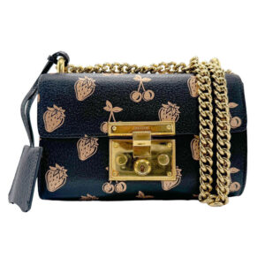 Gucci Strawberry Cherry Chain | Luna Bags