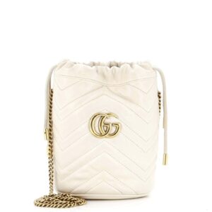 Gucci Gg Marmont Bucket Bag Matelasse | Luna Bags