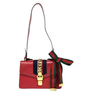 Gucci Logo Sylvie Sherry Shoulder Bag | Luna Bags