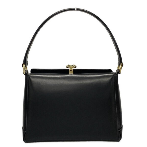 Gucci Horseshoe - Black Leather | Luna Bags