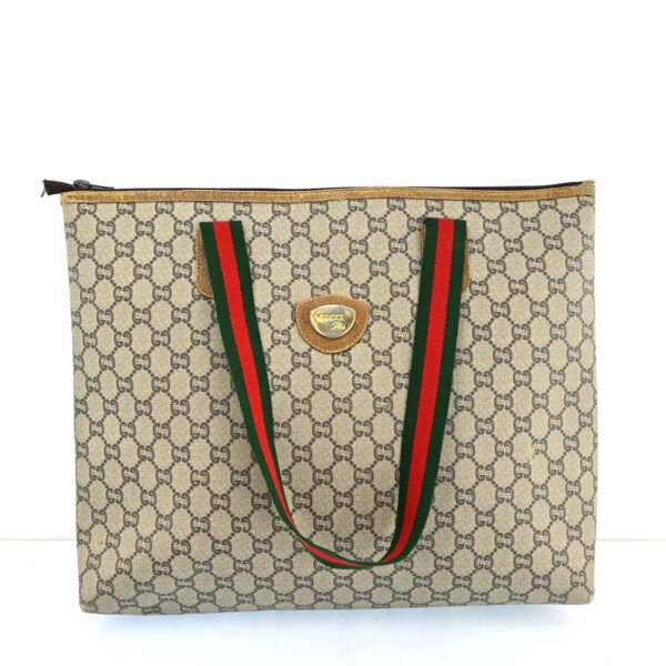 Gucci Plus Tote Bag Sherry Line Browns | Luna Bags