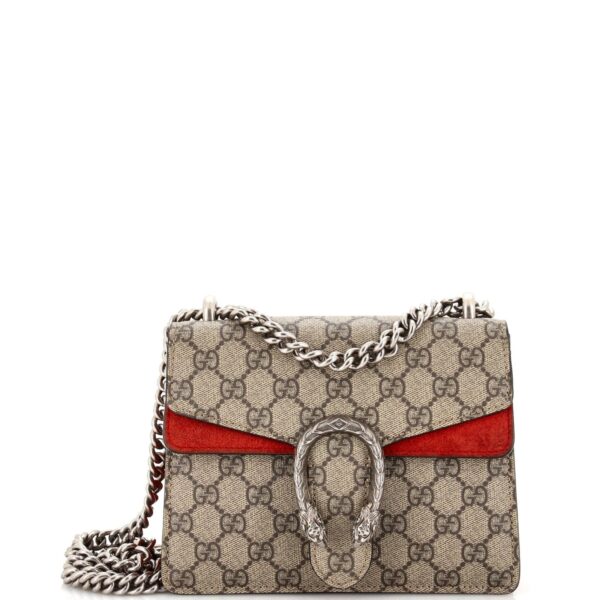 Gucci Dionysus Bag Gg Coated Canvas Mini | Luna Bags