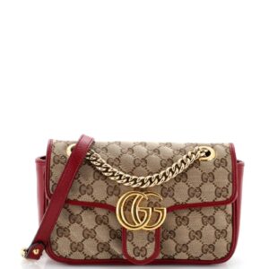 Gucci Gg Marmont Flap Bag Diagonal | Luna Bags