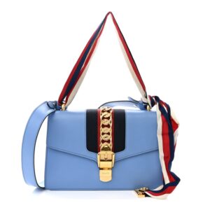 Gucci Calfskin Small Sylvie Shoulder Bag | Luna Bags