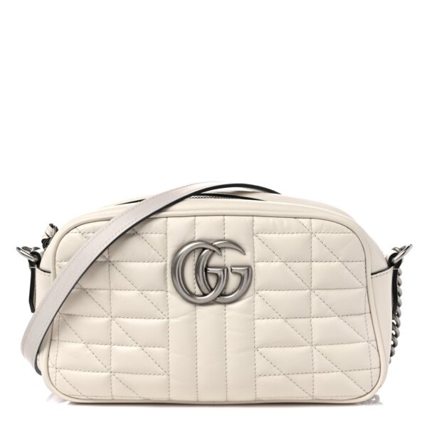 Gucci Calfskin Matelasse Aria Small Gg | Luna Bags