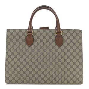 Gucci Gg Supreme Large Top Handle Bag | Luna Bags