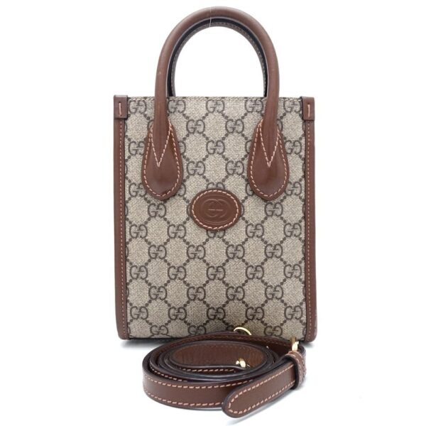 Gucci Interlocking G Mini Tote Bag Gg | Luna Bags