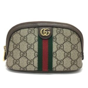 Gucci Cosmetic Case Gg Supreme Pouch | Luna Bags