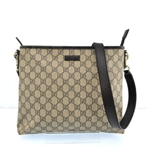 Gucci Shoulder Bag Beige Brown Gg | Luna Bags