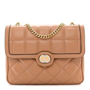 Gucci Calfskin Quilted Small Deco | Luna Bags