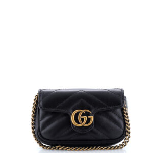 Gucci Gg Marmont Coin Purse On Chain | Luna Bags