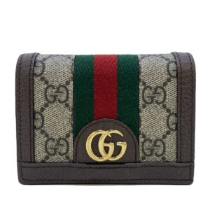Gucci Ophidia Beige Dark Brown Pvc | Luna Bags