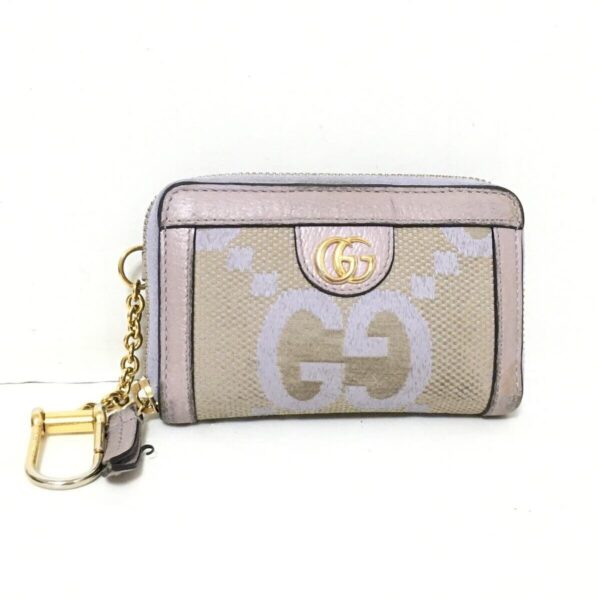 Gucci Ophidia Jumbo Gg Beige Purple | Luna Bags