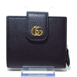 Gucci Gg Marmont Black Leather | Luna Bags