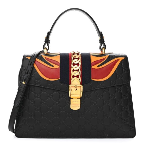 Gucci Guccissima Signature Medium Sylvie | Luna Bags