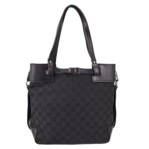 Gucci Black Gg Tote Handbag | Luna Bags