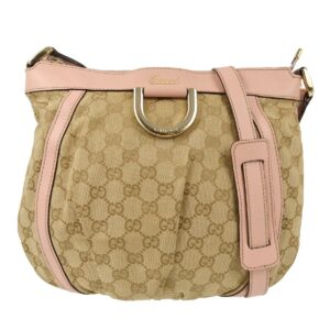 Gucci Beige Pink Gg Crossbody Bag | Luna Bags
