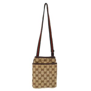 Gucci Beige Brown Sherry Gg Crossbody | Luna Bags