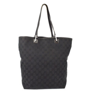 Gucci Black Gg Tote Handbag | Luna Bags
