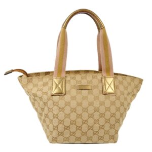 Gucci Beige Gold Gg Tote Handbag | Luna Bags