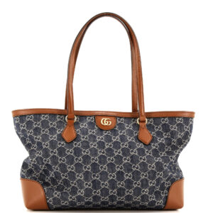 Gucci Ophidia Shopping Tote Gg Denim | Luna Bags
