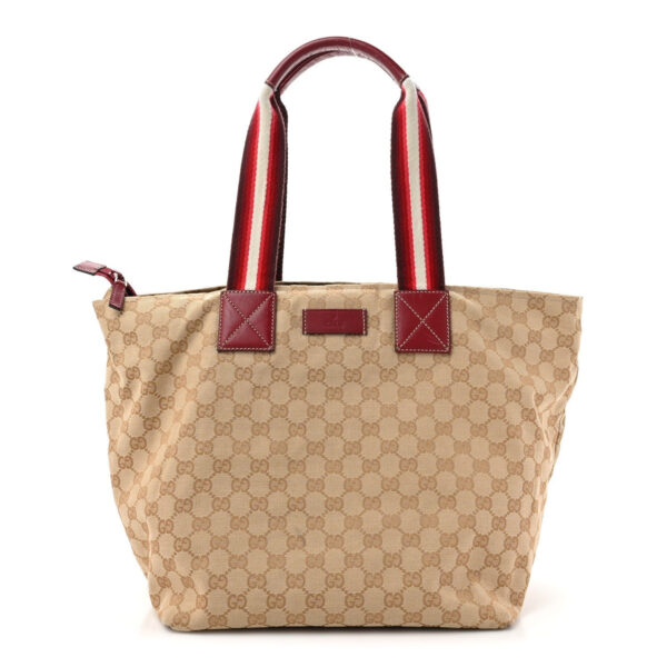 Gucci Gg Large Web Handle Bucket Tote | Luna Bags
