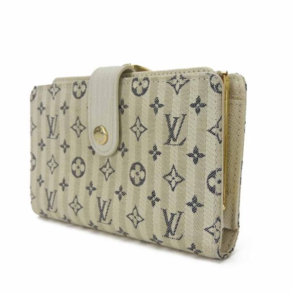 LOUIS VUITTON Bifold Wallet M95659 Monogram Minilan , Leather white Portonebier Vienova Women Used | Luna Bags