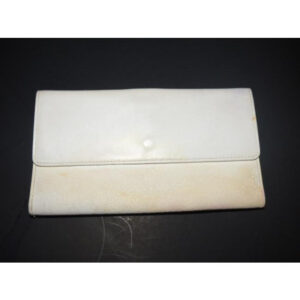 Gucci White Micro G Print Guccissima Wallet | Luna Bags