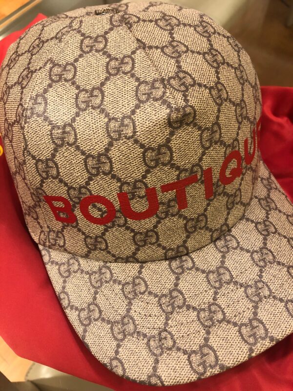 Gucci Interlocking GG Supreme Baseball Hat | Luna Bags