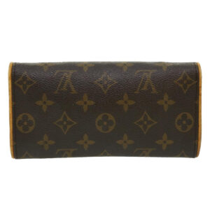 LOUIS VUITTON Monogram Pochette Twin PM Shoulder Bag M51854 LV Auth bs1611 | Luna Bags