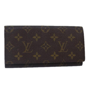 LOUIS VUITTON Monogram Porte Yen 3 Credit Long Wallet M61818 LV Auth bs17103 | Luna Bags