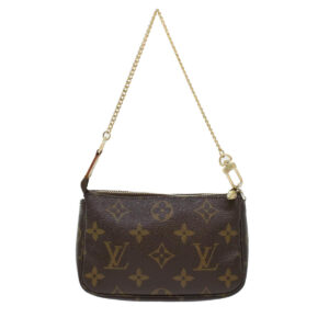LOUIS VUITTON Monogram T&B Mini Pochette Accessoires Pouch M60153 LV Auth bs6287 | Luna Bags